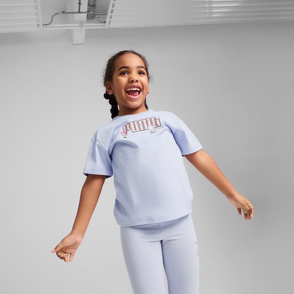 プーマ（PUMA）（キッズ）PUMA×ハローキティ&フレンズ リラックス グラフィック 半袖Tシャツ 630062 47 LVD