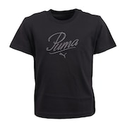 (キッズ)ジュニア ESS SCRIPT Tシャツ 687892 01 BLK