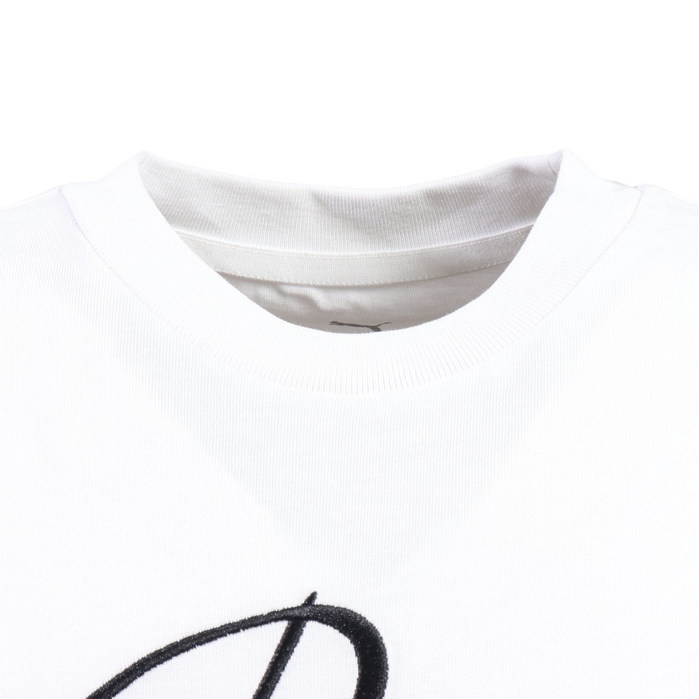 プーマ（PUMA）（キッズ）ジュニア ESS SCRIPT Tシャツ 687892 02 WHT