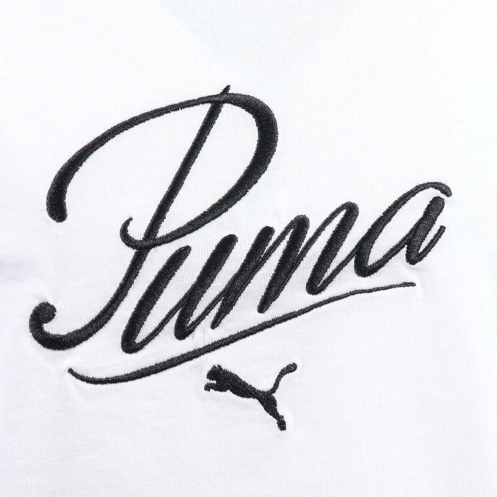 プーマ（PUMA）（キッズ）ジュニア ESS SCRIPT Tシャツ 687892 02 WHT