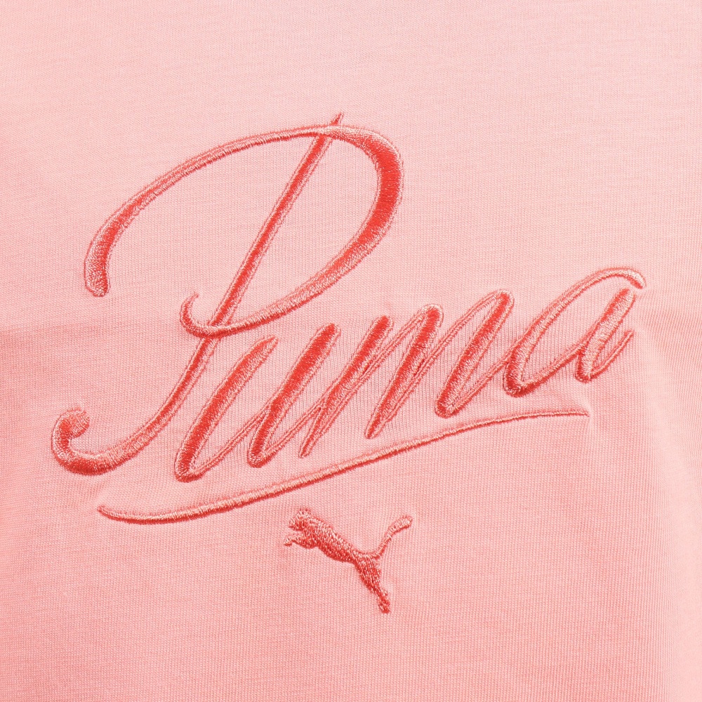 プーマ（PUMA）（キッズ）ジュニア ESS スクリプト 半袖Tシャツ 687892 18 SPNK