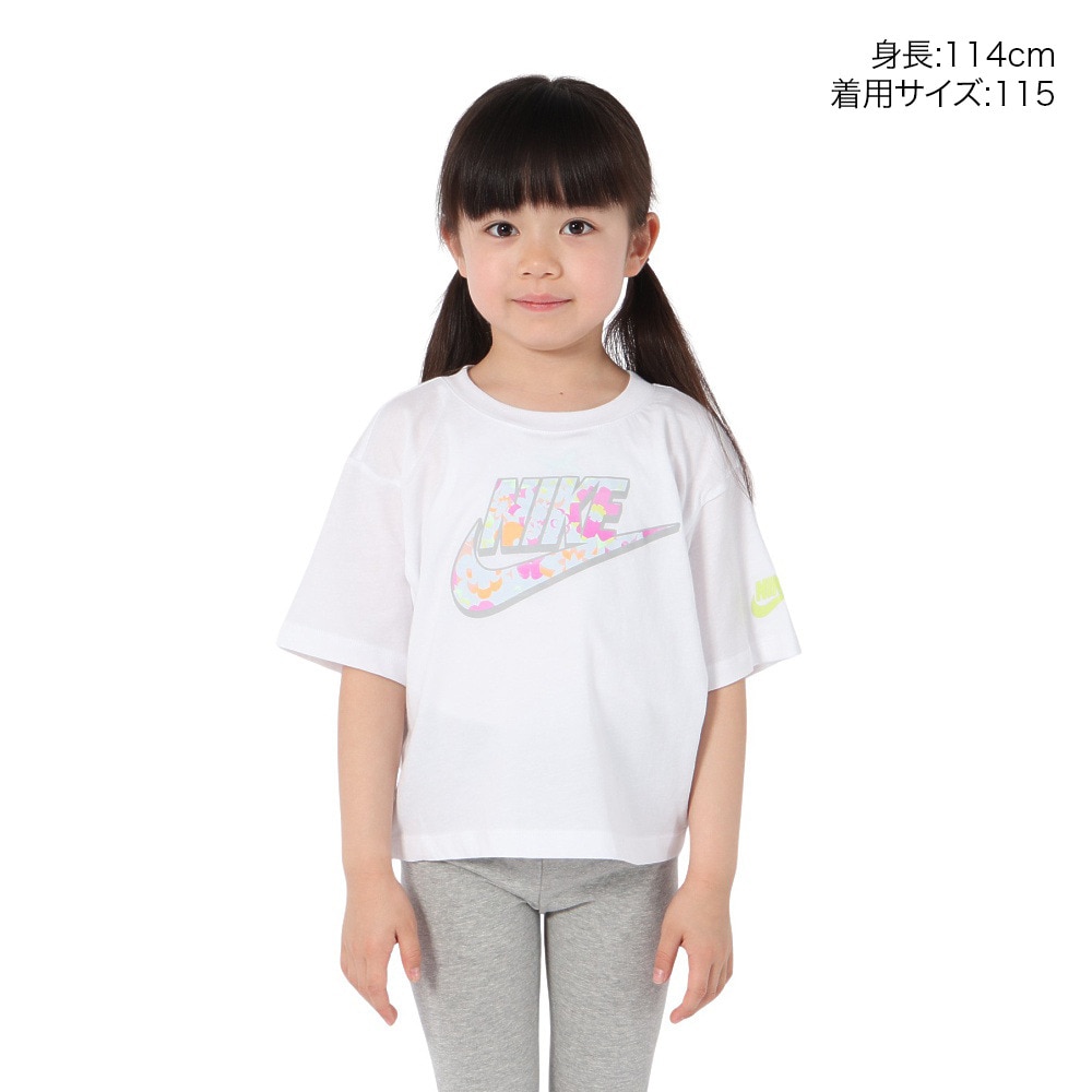 ナイキ（NIKE）（キッズ）ジュニア FLOWRAL グラフィック半袖Tシャツ 36M612-001