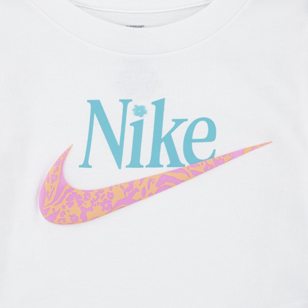 ナイキ（NIKE）（キッズ）ガールズ WILD FLOWER 半袖Tシャツ 26N022-001