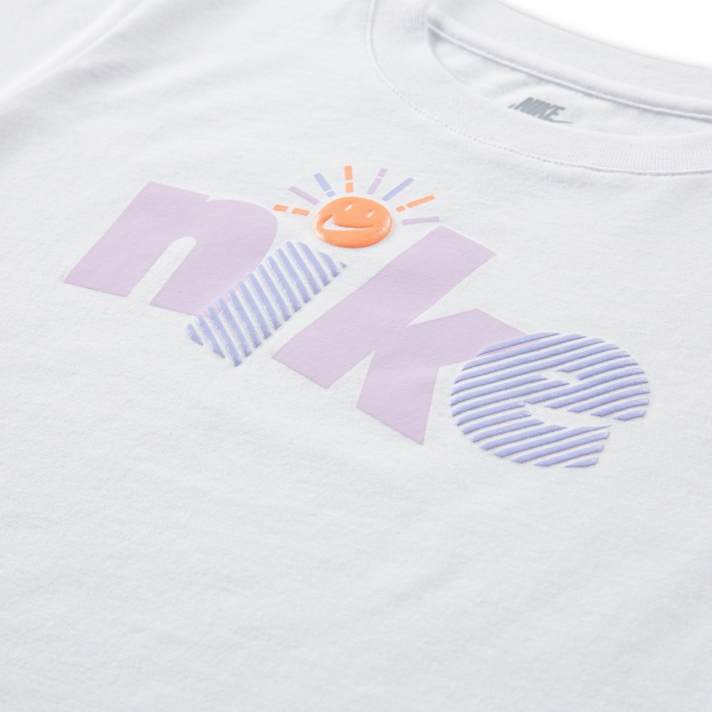 ナイキ（NIKE）（キッズ）ガールズ SUNNY SWOOSH 半袖Tシャツ 36M928-001