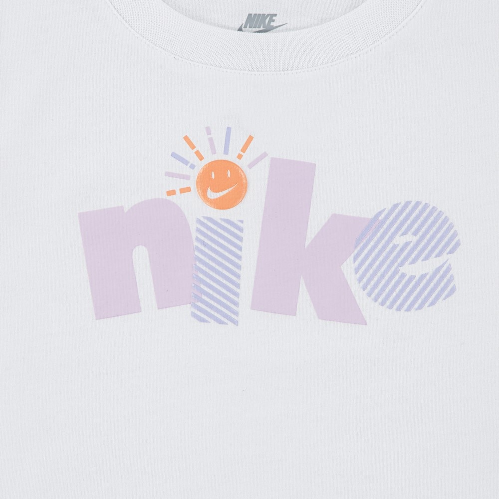 ナイキ（NIKE）（キッズ）ガールズ SUNNY SWOOSH 半袖Tシャツ 36M928-001