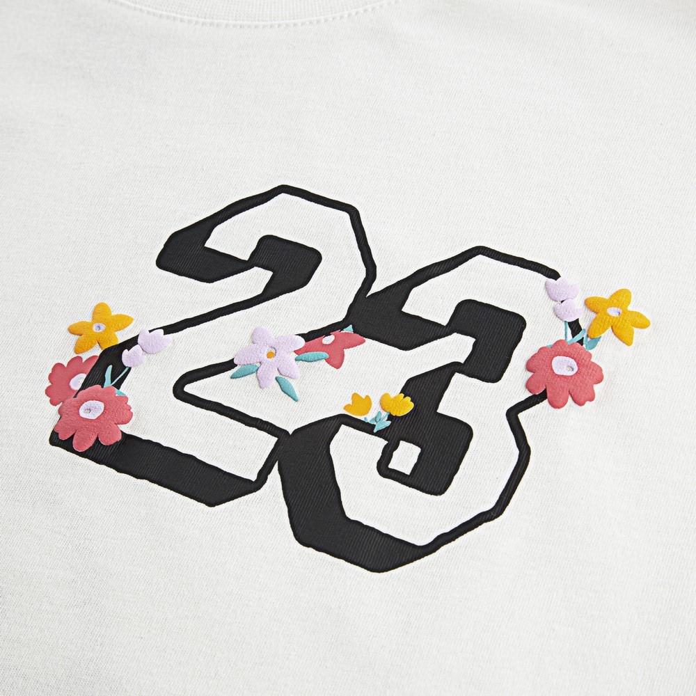 ジョーダン（JORDAN）（キッズ）Summer Bloom オーバーサイズ半袖Tシャツ 45D923-782