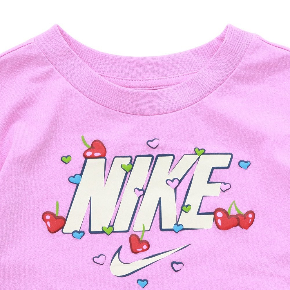 ナイキ（NIKE）（キッズ）ガール チェリー ボクシー 半袖Tシャツ
