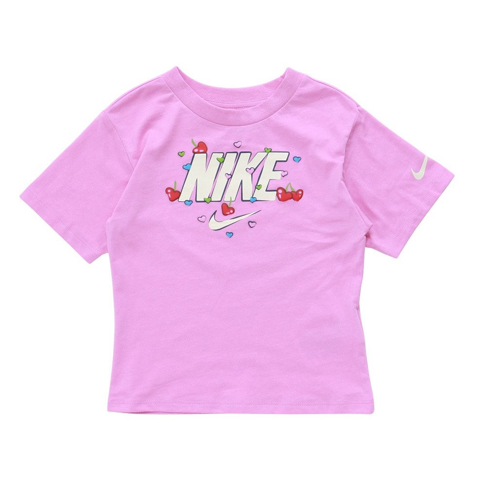 ナイキ（NIKE）（キッズ）ガール チェリー ボクシー 半袖Tシャツ