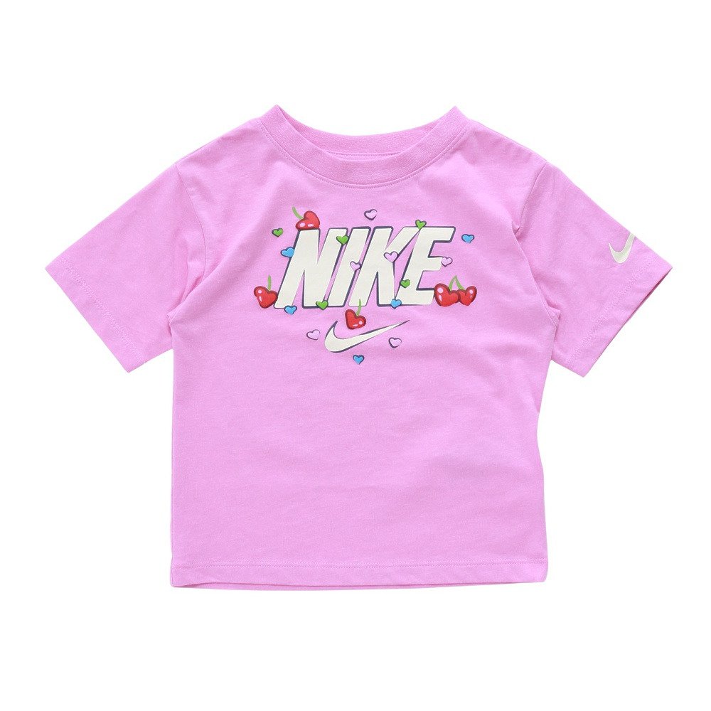 ナイキ（NIKE）（キッズ）ガール チェリー ボクシー 半袖Tシャツ