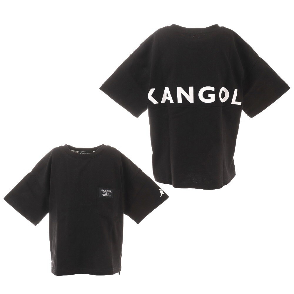 ジュニア ポケット付 Tシャツ 887122 BLK