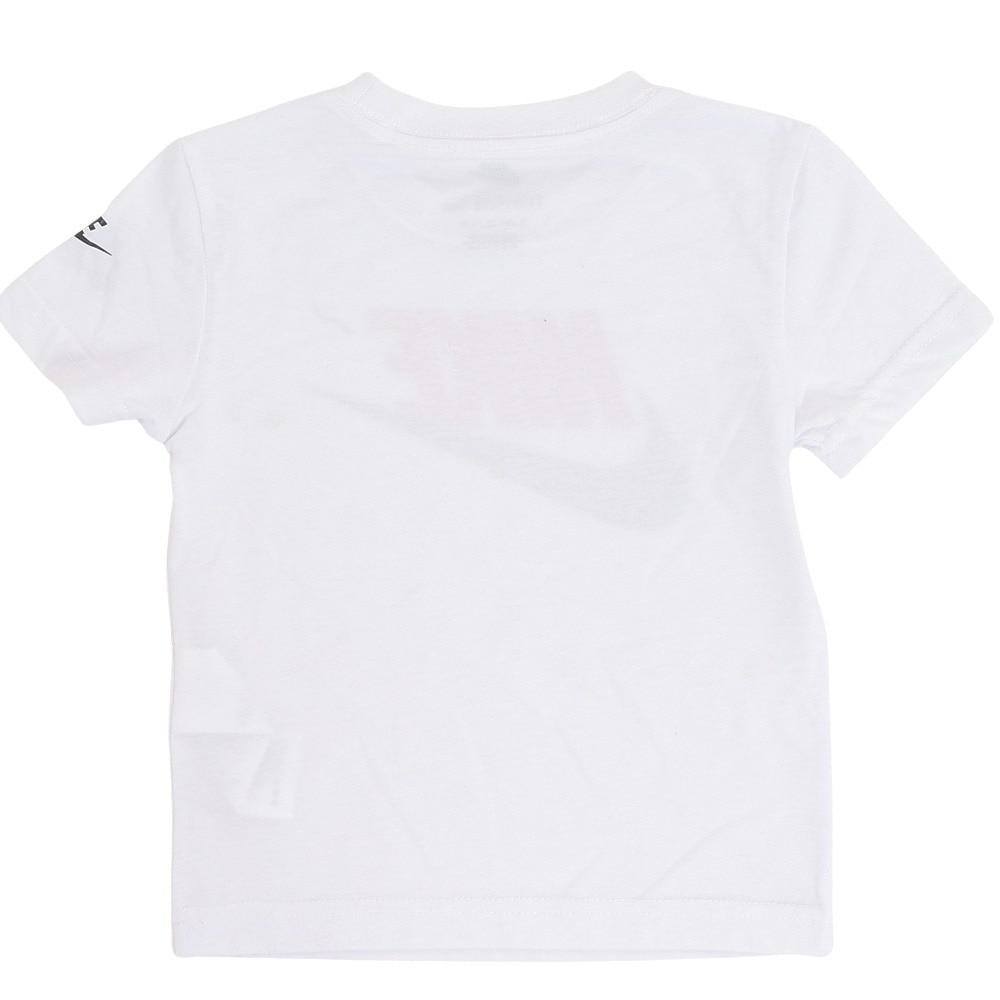 ナイキ（NIKE）（キッズ）半袖Tシャツ キッズ 白 トドラー FUTURAEVERGREEN 76J575-W3L ※要サイズ確認