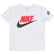 (キッズ)半袖Tシャツ キッズ 白 トドラー FUTURAEVERGREEN 76J575-W3L ※要サイズ確認