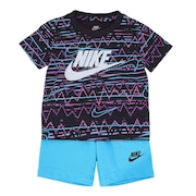 ナイキ（NIKE）（キッズ）半袖Tシャツ キッズ ショートパンツセット 76K513-F85 ※要サイズ確認