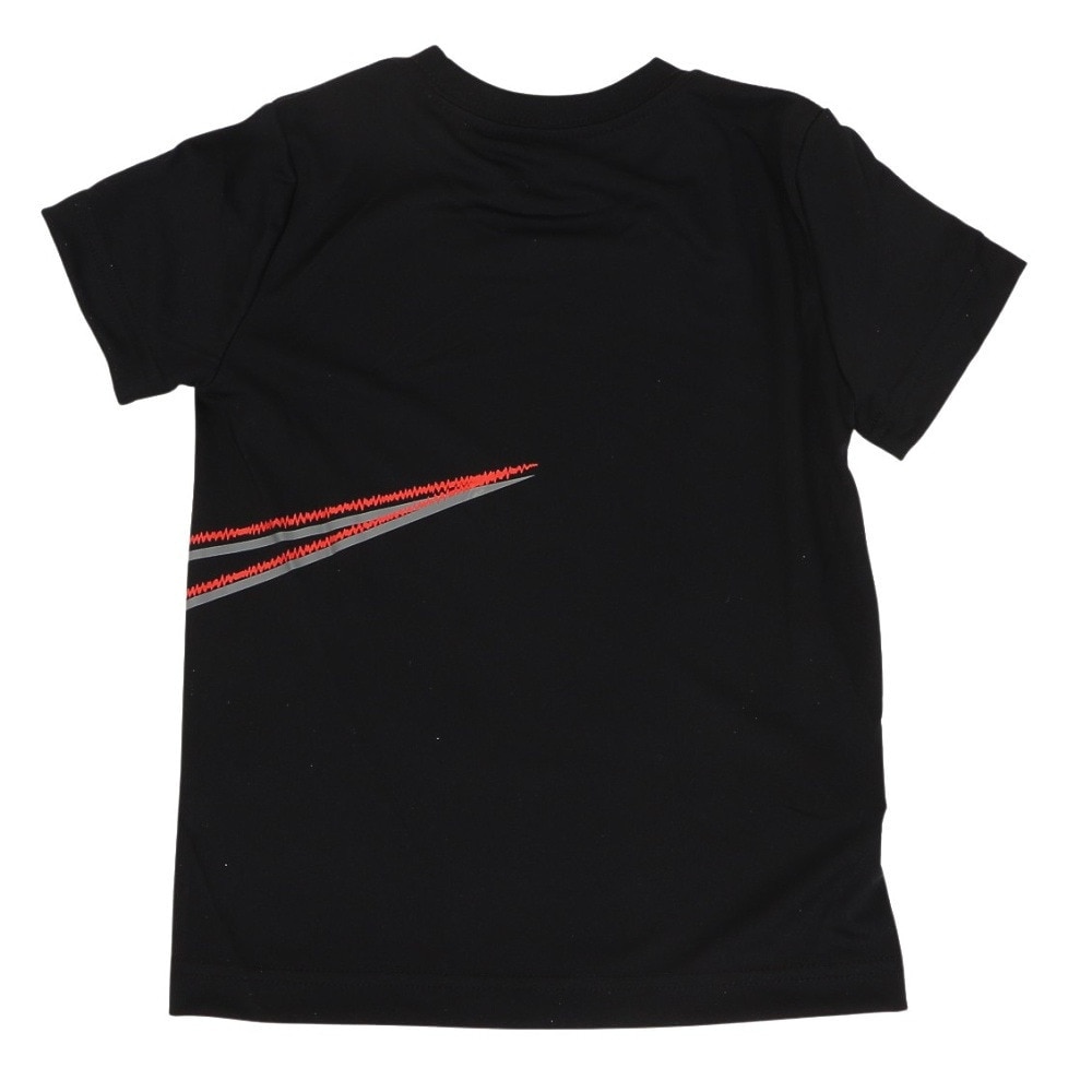 ナイキ（NIKE）（キッズ）半袖Tシャツ トドラー SWOOSH DISTORTION 76K623-023 ※要サイズ確認