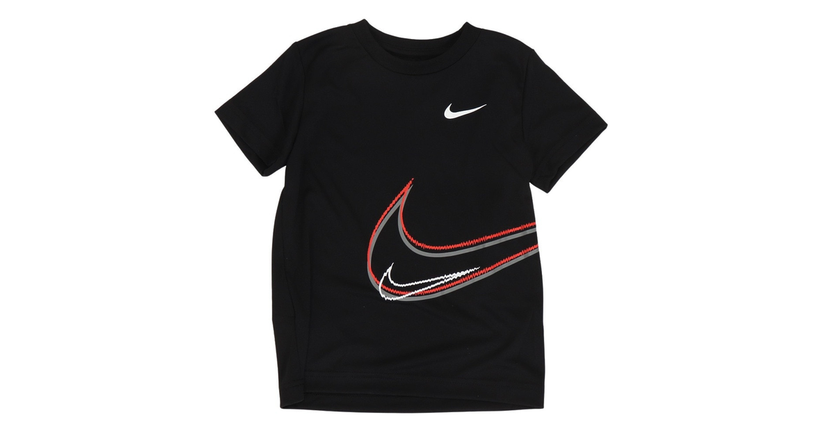 ナイキ｜ナイキ（NIKE）（キッズ）半袖Tシャツ トドラー SWOOSH DISTORTION 76K623-023 ※要サイズ確認 -  スポーツ用品はスーパースポーツゼビオ