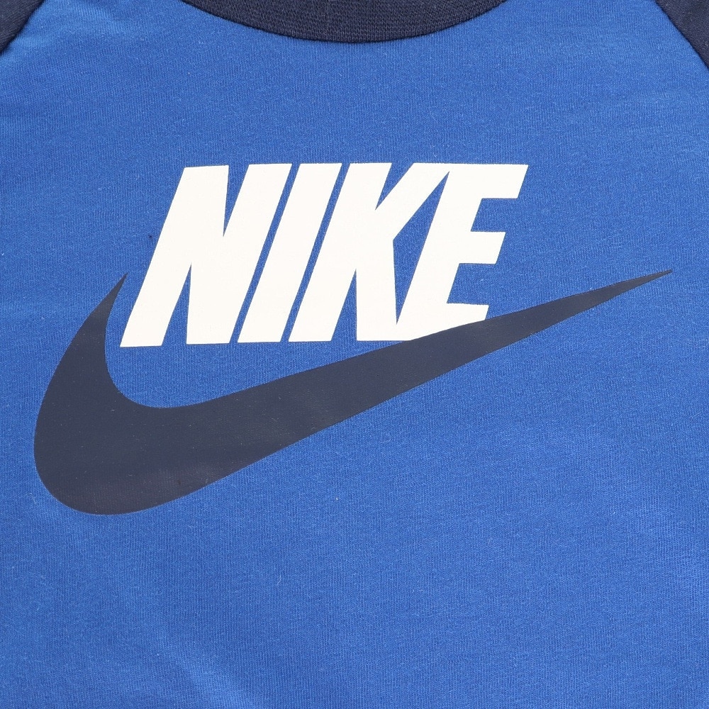 ナイキ（NIKE）（キッズ）半袖Tシャツ キッズ FUTURA RAGLAN 76K661-U89 ※要サイズ確認