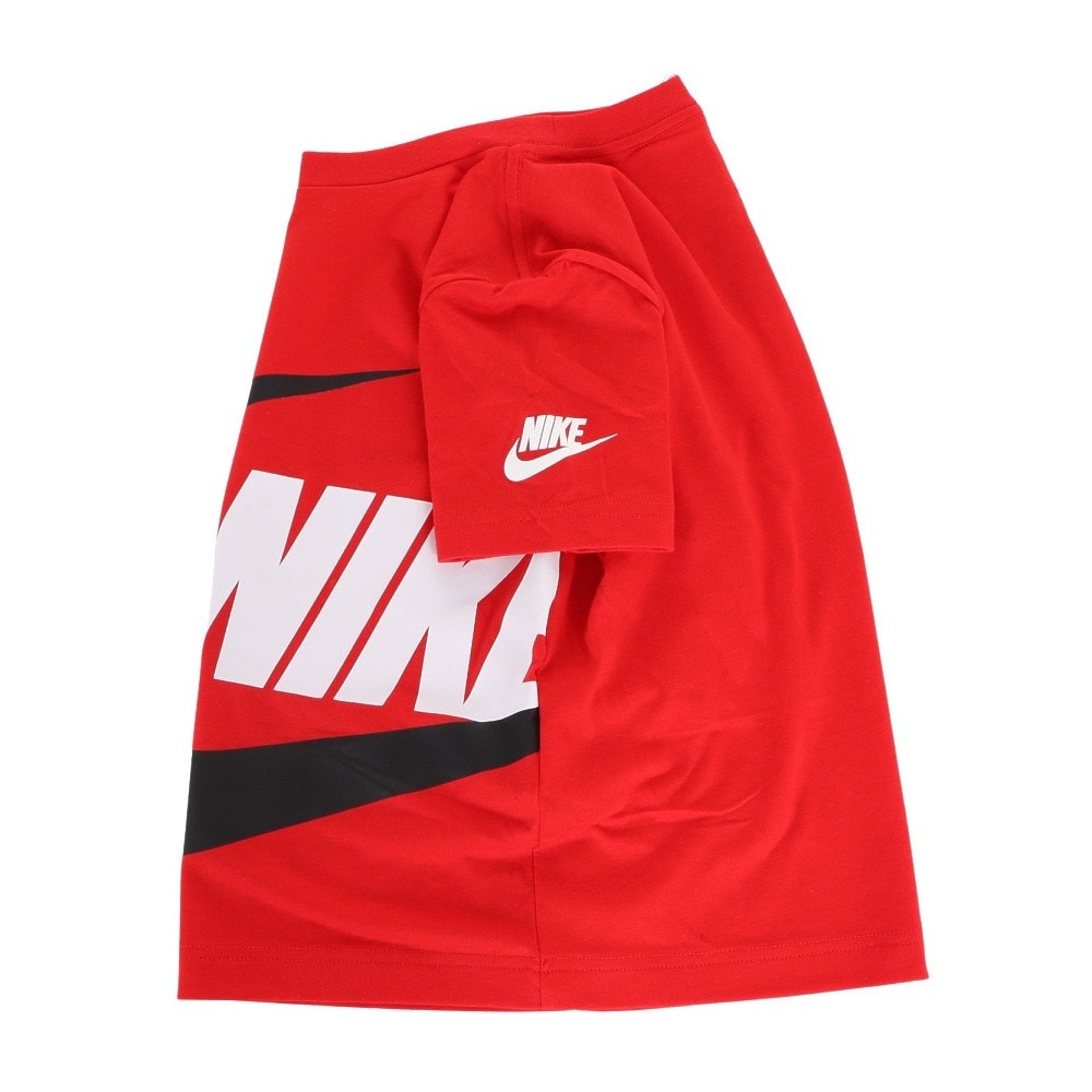 ナイキ（NIKE）（キッズ）Tシャツ 半袖 キッズ 上下セット ハーフパンツセット ビッグロゴ ※要サイズ確認 86J213-023