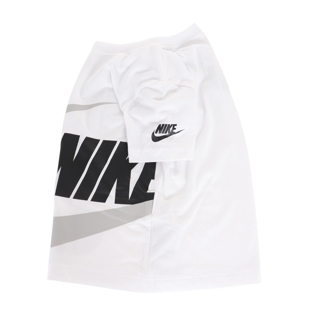 ナイキ（NIKE）（キッズ）Tシャツ 半袖 キッズ 上下セットハーフパンツセット ウェストゴム ビッグロゴ ※要サイズ確認 86J213-GEH