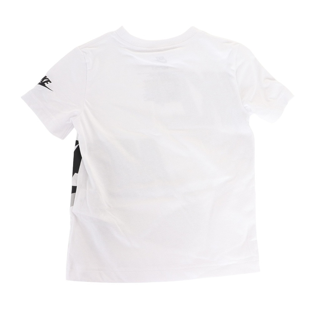 ナイキ（NIKE）（キッズ）Tシャツ 半袖 キッズ 上下セットハーフパンツセット ウェストゴム ビッグロゴ ※要サイズ確認 86J213-GEH