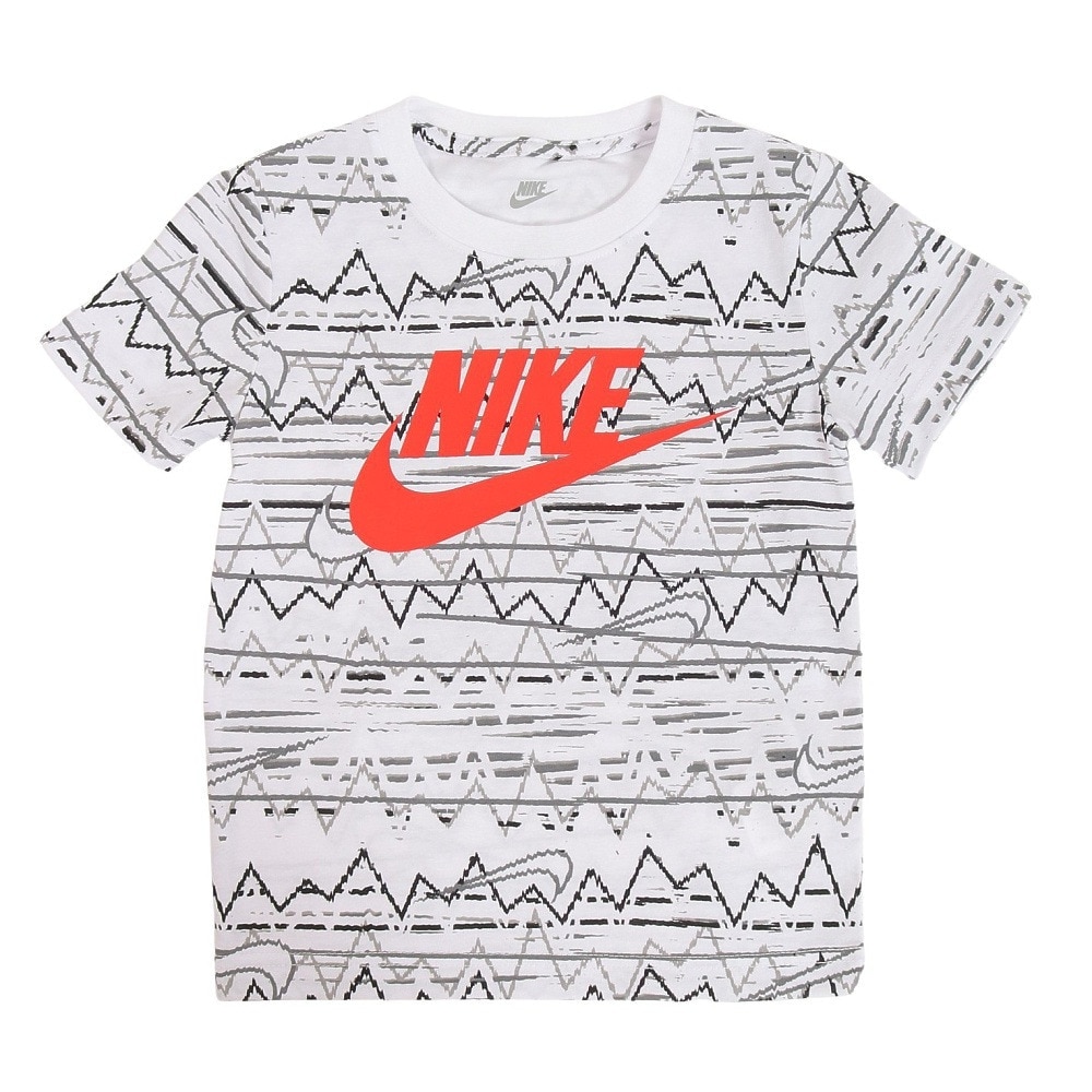 ナイキ（NIKE）（キッズ）Tシャツ 半袖 キッズ NEW WAVE AOP 86K513-023 ※要サイズ確認