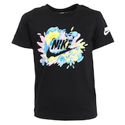 (キッズ)半袖Tシャツ キッズ 黒 FUTURA SPORT SPLASH 86K522-023 ※要サイズ確認