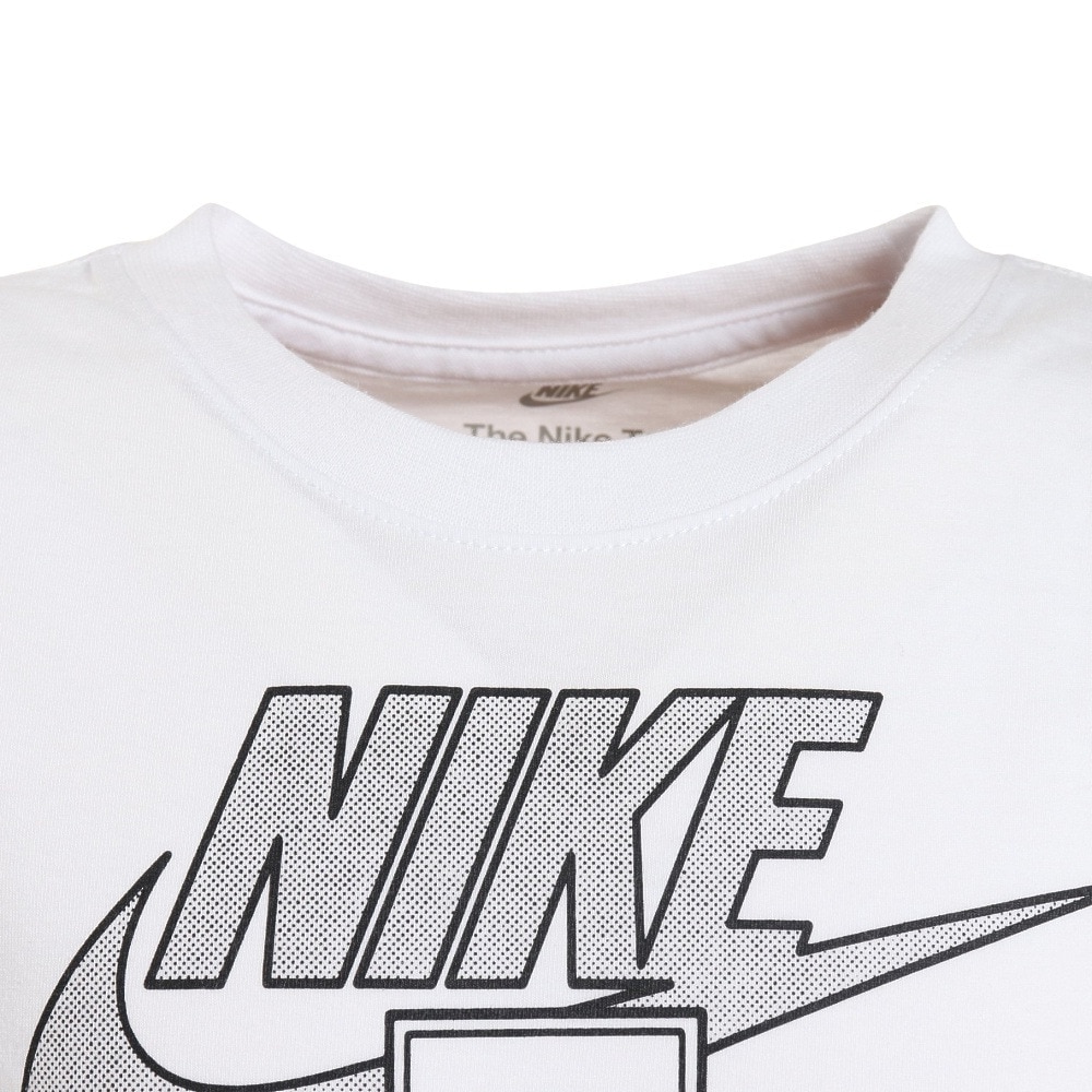 ナイキ（NIKE）（キッズ）Tシャツ 半袖 キッズ 白 ホワイト ICONS OF PLAY 86K607-001 ※要サイズ確認