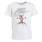 ナイキ（NIKE）（キッズ）Tシャツ 半袖 キッズ 白 ホワイト ICONS OF PLAY 86K607-001 ※要サイズ確認