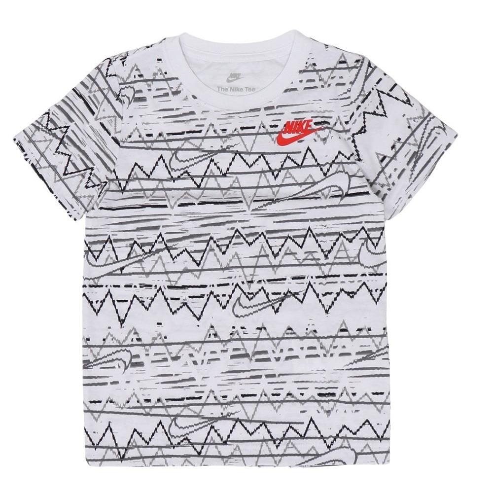 ナイキ（NIKE）（キッズ）半袖Tシャツ キッズ NEW WAVE AOP 86K615-001 ※要サイズ確認