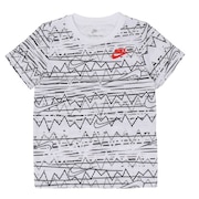(キッズ)半袖Tシャツ キッズ NEW WAVE AOP 86K615-001 ※要サイズ確認