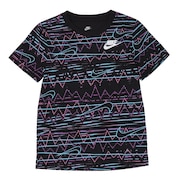 ナイキ（NIKE）（キッズ）半袖Tシャツ キッズ NEW WAVE AOP 86K615-023 ※要サイズ確認