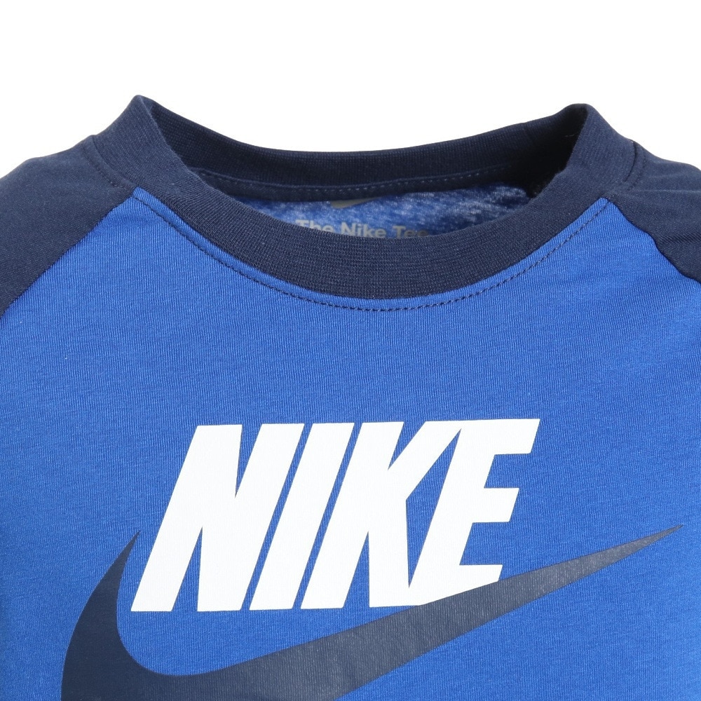 ナイキ（NIKE）（キッズ）半袖Tシャツ キッズ FUTURA RAGLAN 86K661-U89