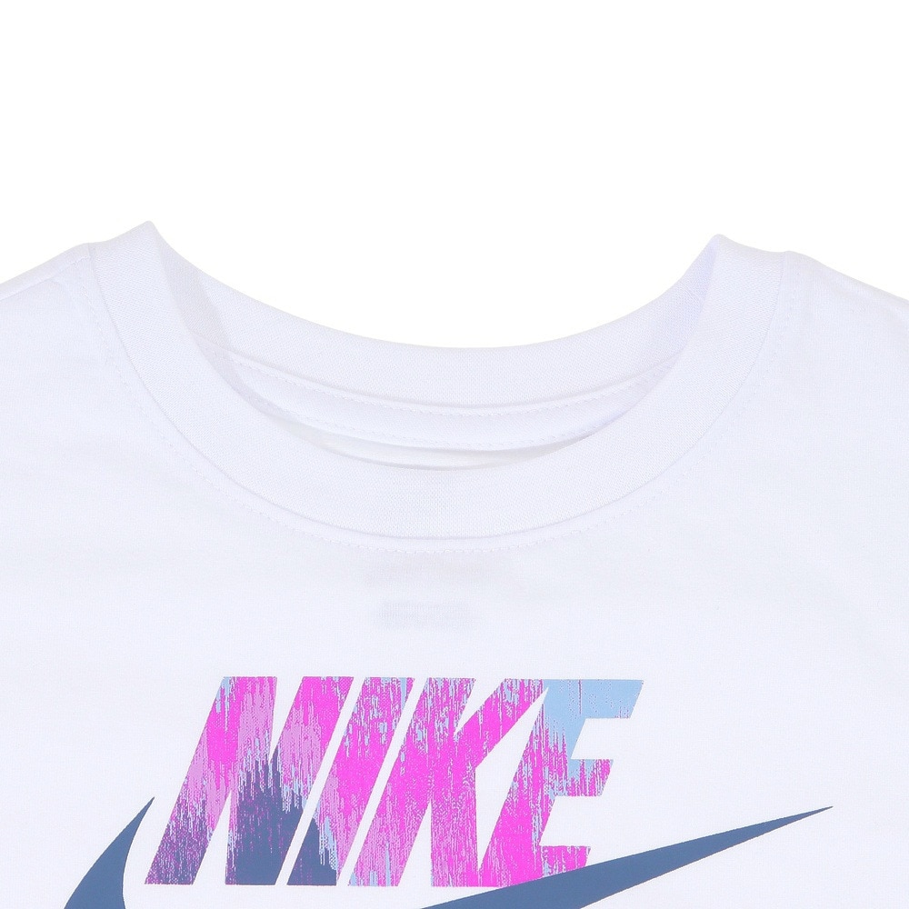 ナイキ（NIKE）（キッズ）半袖Tシャツ キッズ プリンテッド クラブ ボクシー 36K541-001 ※要サイズ確認