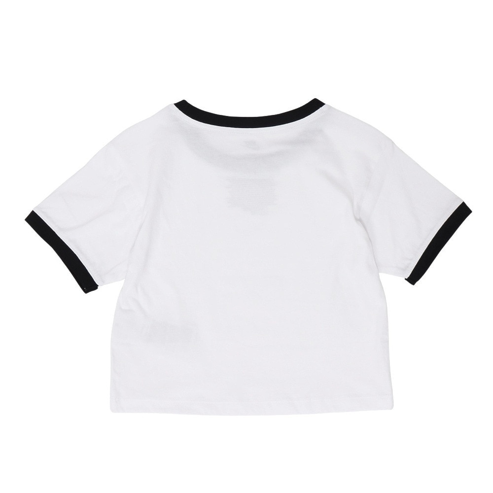 ナイキ（NIKE）（キッズ）半袖Tシャツ キッズ SWOOSH RINGER 36K605-001