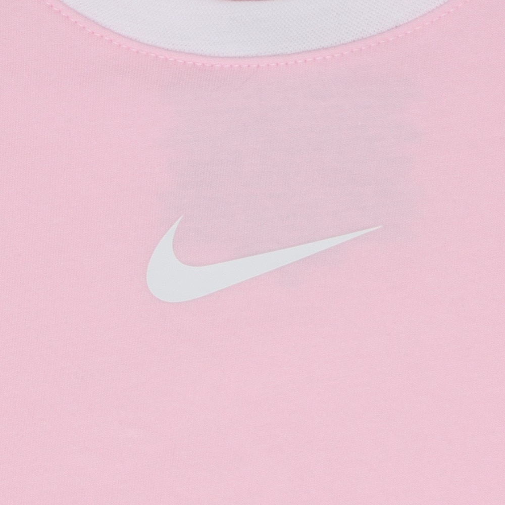 ナイキ（NIKE）（キッズ）半袖Tシャツ キッズ SWOOSH RINGER 36K605-A9Y