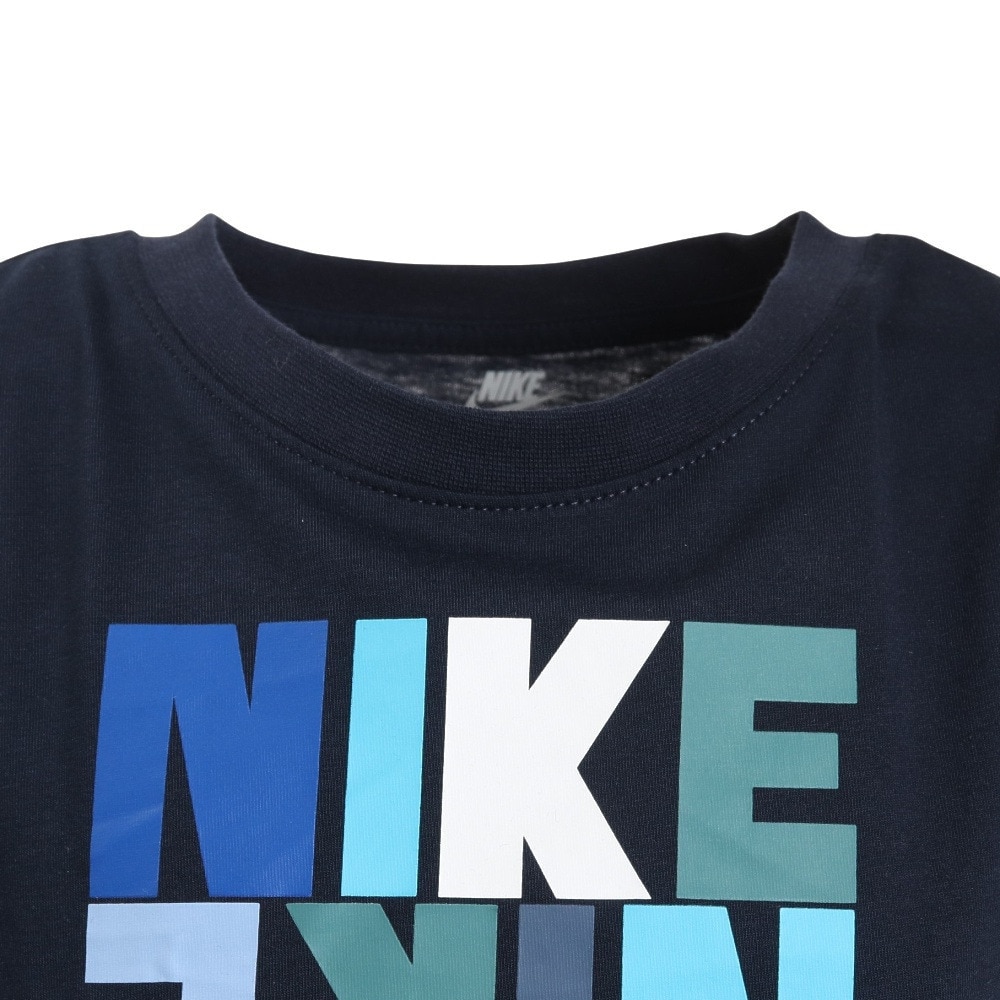 ナイキ（NIKE）（キッズ）半袖Tシャツ キッズ SNACKPACK BOXY 36K637 