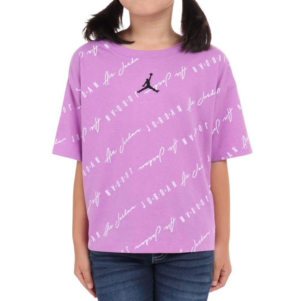 ジョーダン（JORDAN）（キッズ）半袖Tシャツ キッズ ESSENTIALS AOP GRAPHIC 45C197-P3R