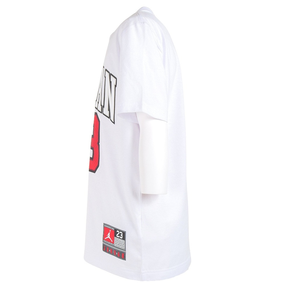 ジョーダン（JORDAN）（キッズ）Tシャツ 半袖 キッズ 男の子 ボーイズ 白 ホワイト 綿100% コットン100% GRAPHIC 95A088-001