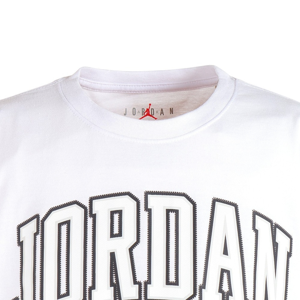 ジョーダン（JORDAN）（キッズ）Tシャツ 半袖 キッズ 男の子 ボーイズ 白 ホワイト 綿100% コットン100% GRAPHIC 95A088-001