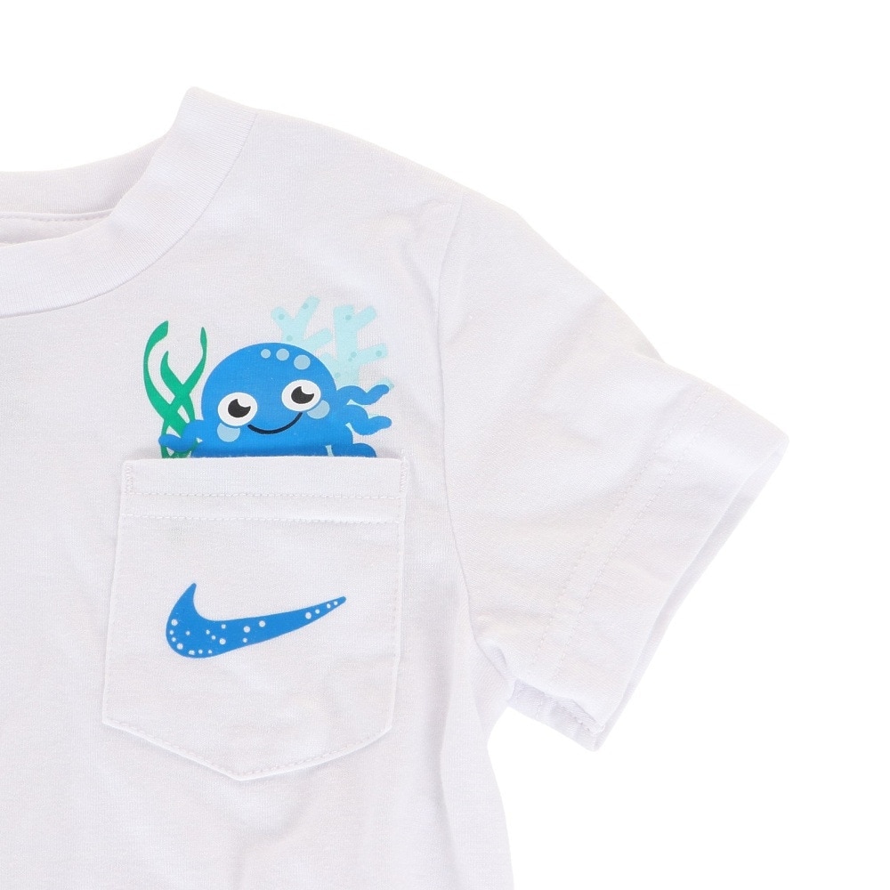 ナイキ（NIKE）（キッズ）半袖Tシャツ キッズ 上下セット 76K959-BE1 ※要サイズ確認