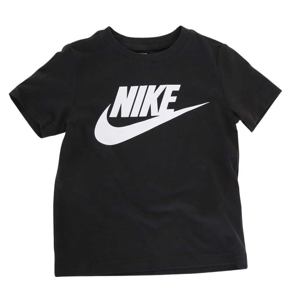 ナイキ（NIKE）（キッズ）Tシャツ 半袖 短パン キッズ 上下セット ※要サイズ確認 86K789-023 黒