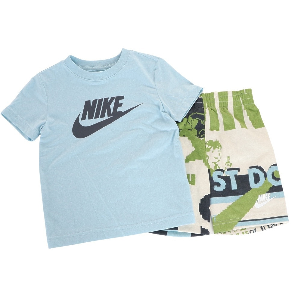 ナイキ（NIKE）（キッズ）半袖Tシャツ キッズ 上下セット ※要サイズ確認 86K789-W3Z