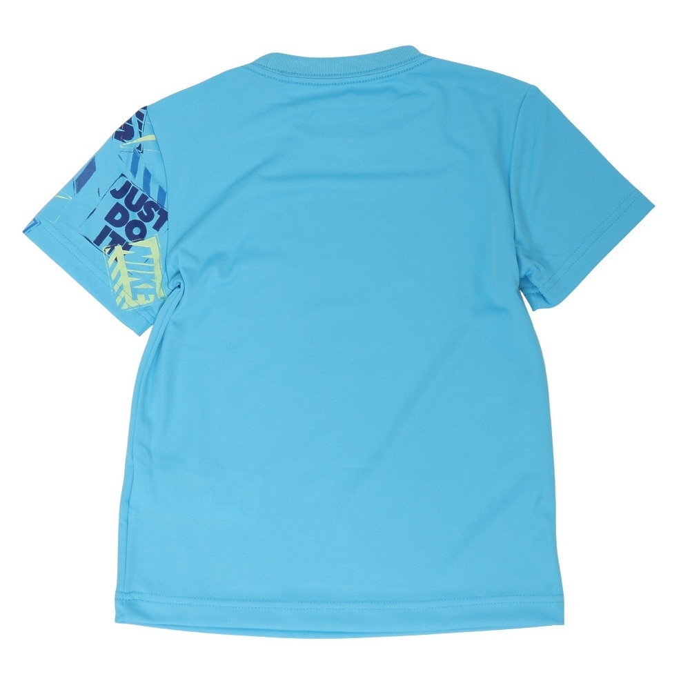 ナイキ（NIKE）（キッズ）半袖Tシャツ キッズ BLOCK STAMP 86K968-F85 ※要サイズ確認