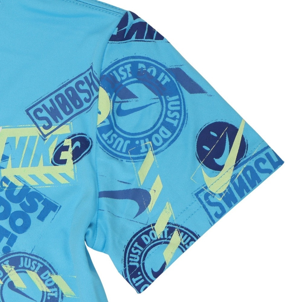 ナイキ（NIKE）（キッズ）半袖Tシャツ キッズ BLOCK STAMP 86K968-F85 ※要サイズ確認