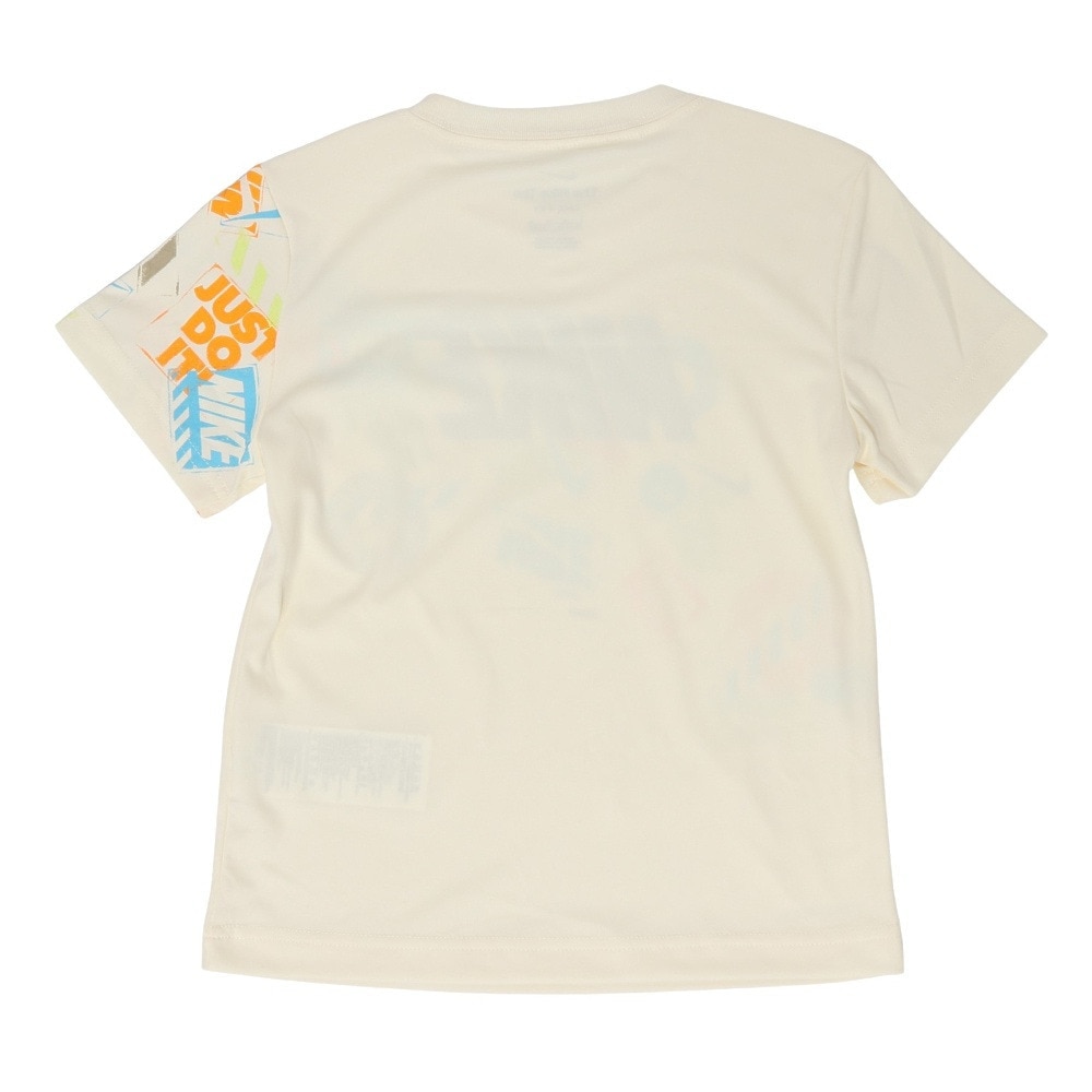 ナイキ（NIKE）（キッズ）半袖Tシャツ キッズ BLOCK STAMP 86K968-W3Z 