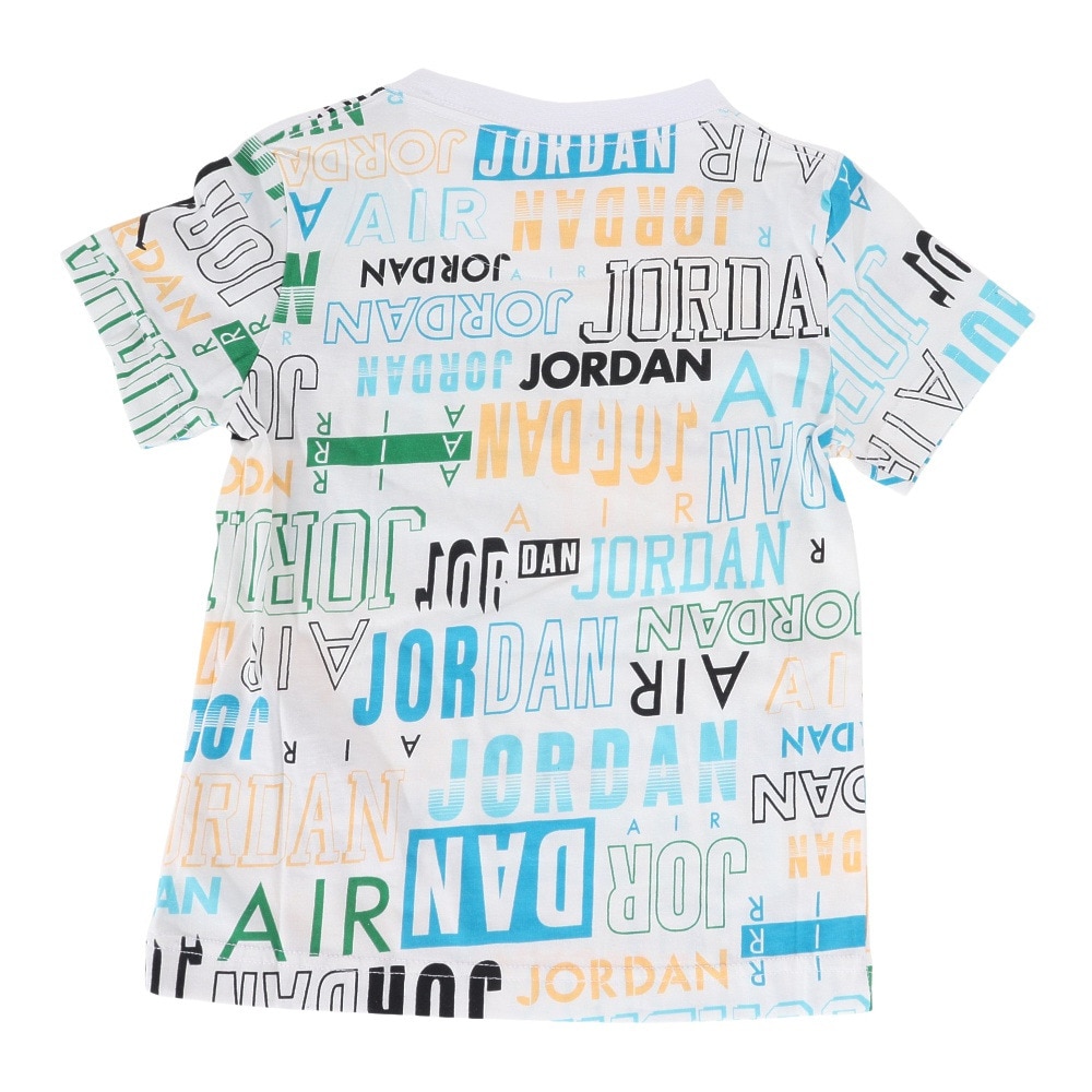ジョーダン（JORDAN）（キッズ）半袖Tシャツ キッズ FAN LOVE AOP 85C415-001