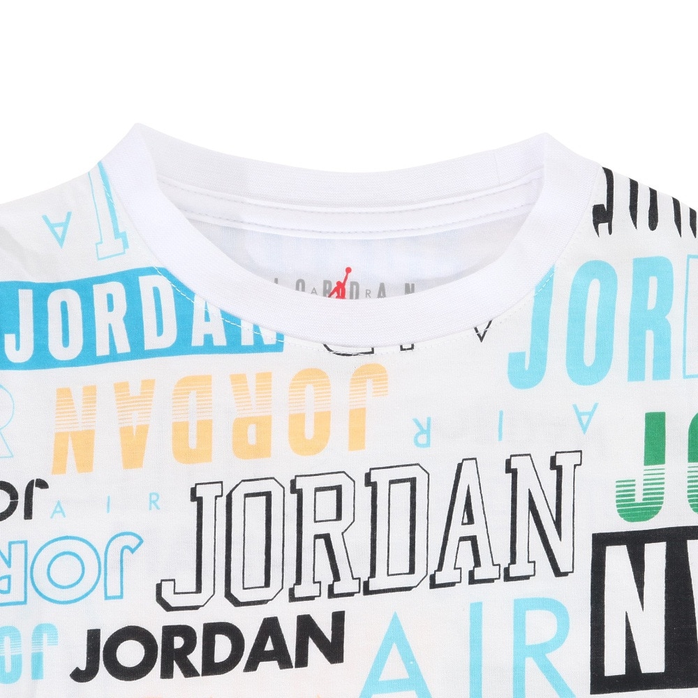 ジョーダン（JORDAN）（キッズ）半袖Tシャツ キッズ FAN LOVE AOP 85C415-001