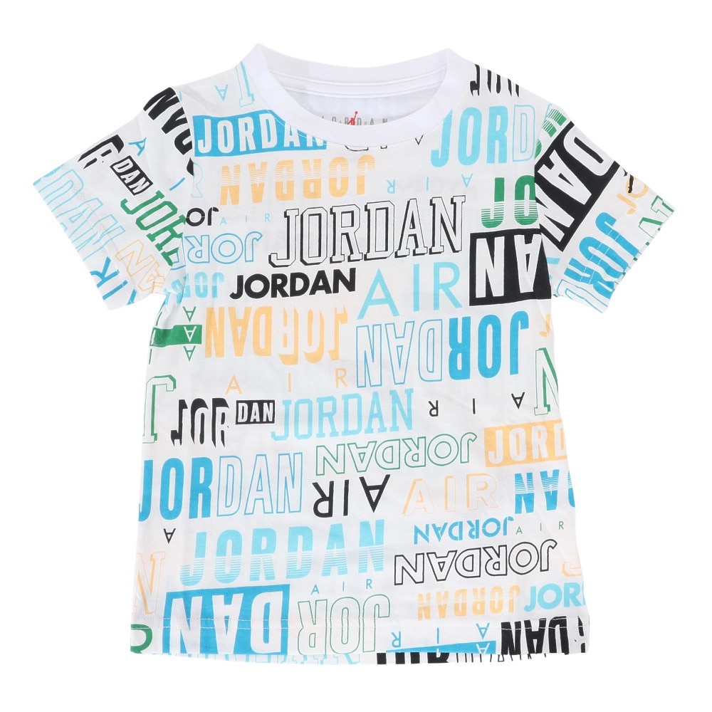 ジョーダン（JORDAN）（キッズ）半袖Tシャツ キッズ FAN LOVE AOP 85C415-001
