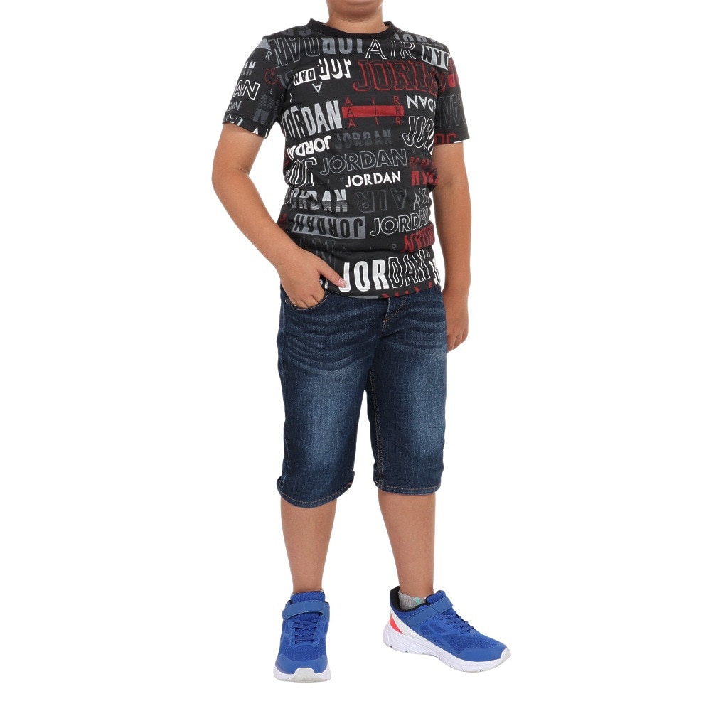 ジョーダン（JORDAN）（キッズ）半袖Tシャツ キッズ FAN LOVE AOP 95C415-023