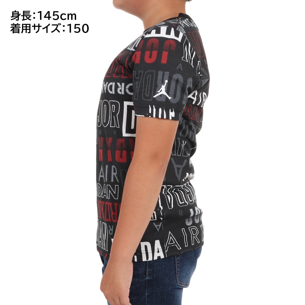 ジョーダン（JORDAN）（キッズ）半袖Tシャツ キッズ FAN LOVE AOP 95C415-023