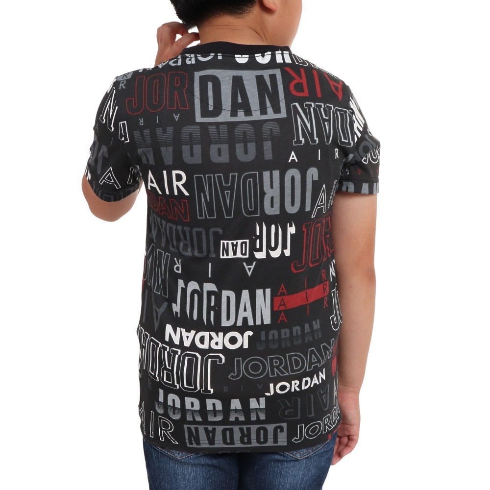 ジョーダン（JORDAN）（キッズ）半袖Tシャツ キッズ FAN LOVE AOP 95C415-023